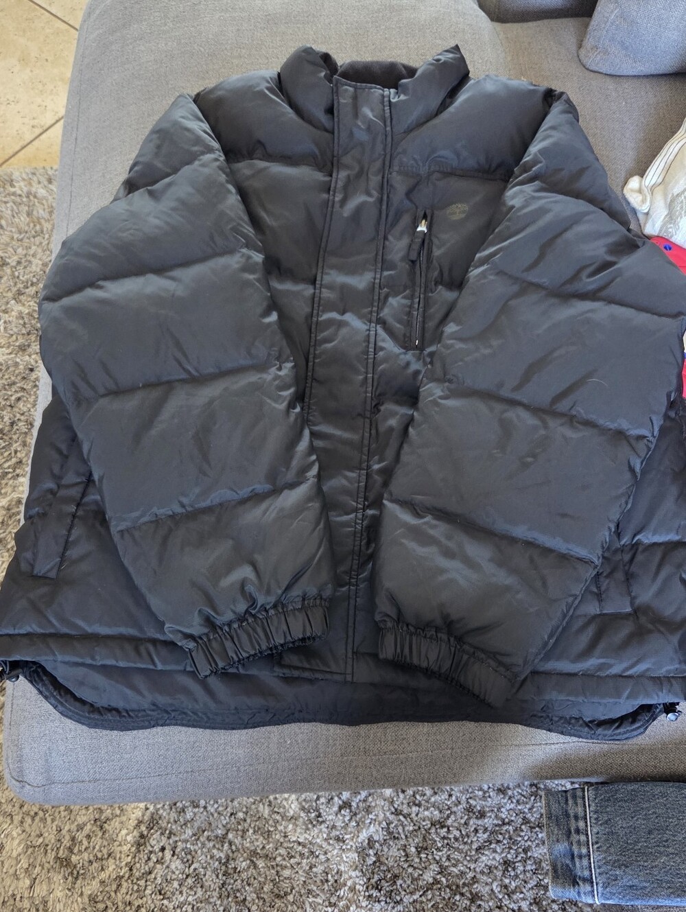 Timberland Black Men's Puffer Jacket